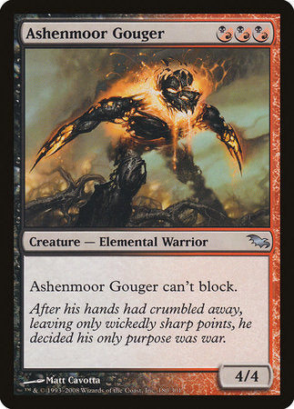 Ashenmoor Gouger [Shadowmoor] | Cracking-Singles