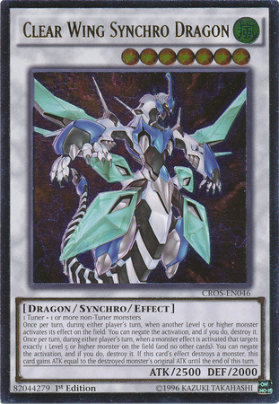 Clear Wing Synchro Dragon (UTR) [CROS-EN046] Ultimate Rare | Cracking-Singles