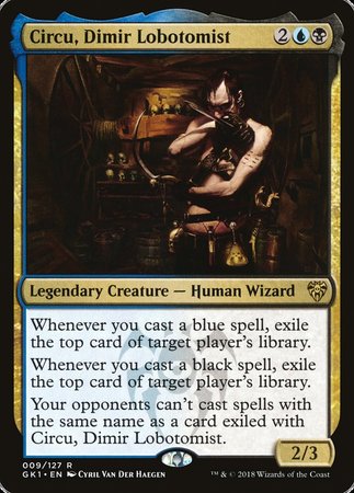 Circu, Dimir Lobotomist [GRN Guild Kit] | Cracking-Singles