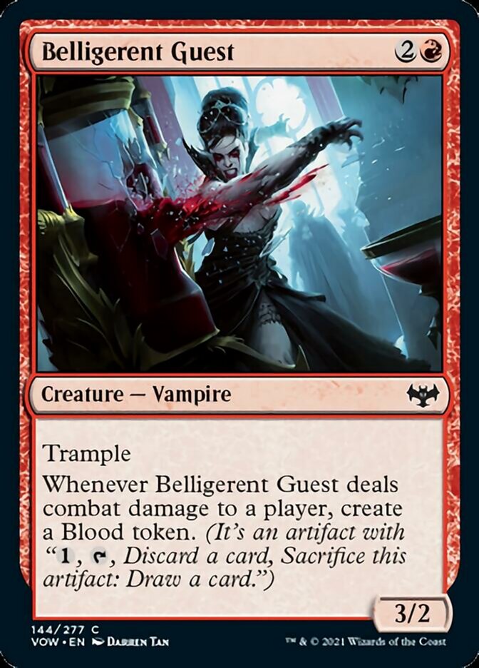 Belligerent Guest [Innistrad: Crimson Vow] | Cracking-Singles