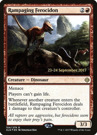 Rampaging Ferocidon [Ixalan Promos] | Cracking-Singles