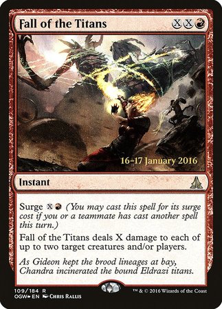 Fall of the Titans [Oath of the Gatewatch Promos] | Cracking-Singles