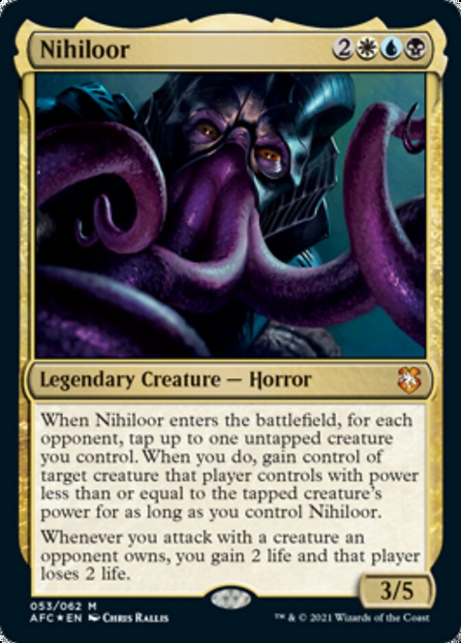 Nihiloor [Dungeons & Dragons: Adventures in the Forgotten Realms Commander] | Cracking-Singles