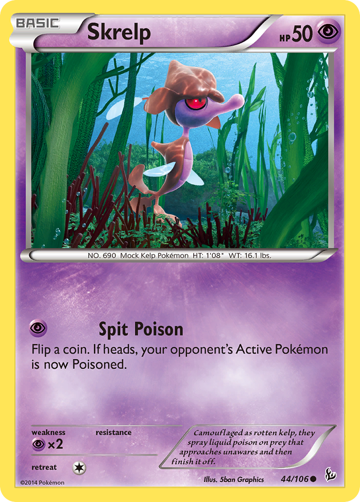 Skrelp (44/106) [XY: Flashfire] | Cracking-Singles