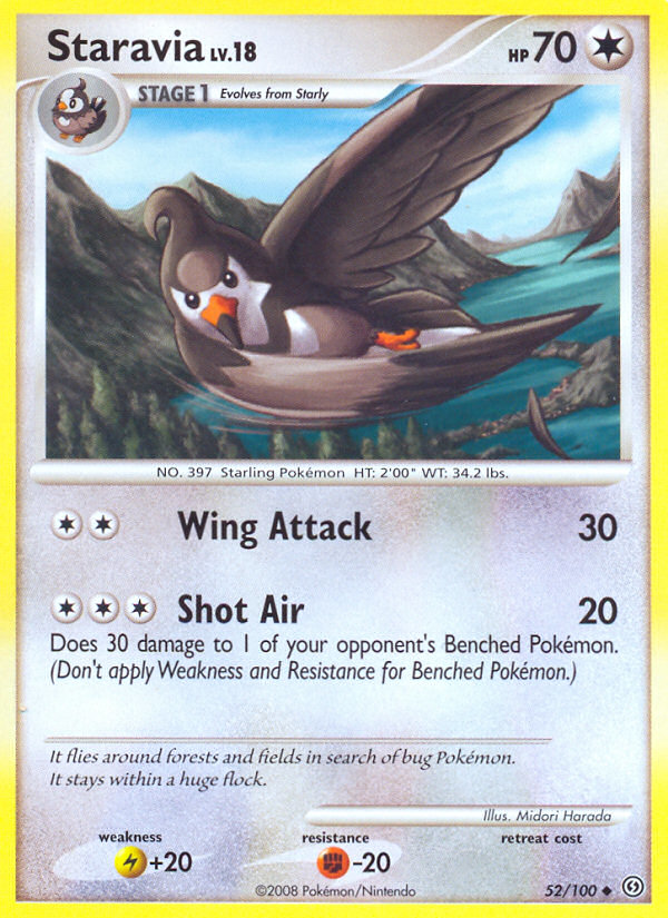 Staravia (52/100) [Diamond & Pearl: Stormfront] | Cracking-Singles