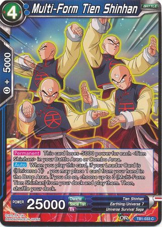 Multi-Form Tien Shinhan [TB1-033] | Cracking-Singles