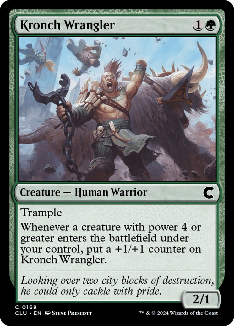 Kronch Wrangler [Ravnica: Clue Edition] | Cracking-Singles