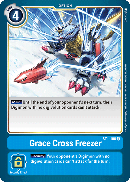 Grace Cross Freezer [BT1-100] [Release Special Booster Ver.1.5] | Cracking-Singles