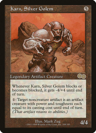 Karn, Silver Golem [Urza's Saga] | Cracking-Singles