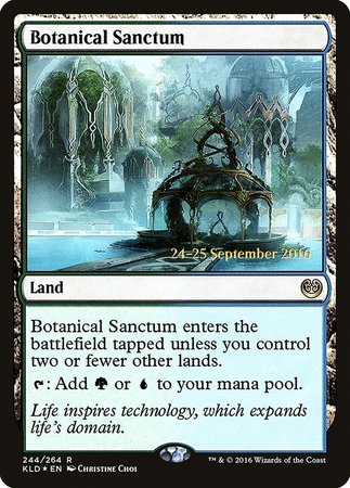 Botanical Sanctum [Kaladesh Promos] | Cracking-Singles