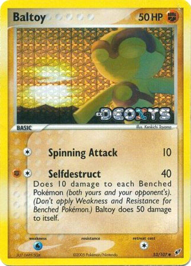 Baltoy (53/107) (Stamped) [EX: Deoxys] | Cracking-Singles