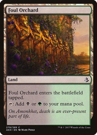 Foul Orchard [Amonkhet] | Cracking-Singles