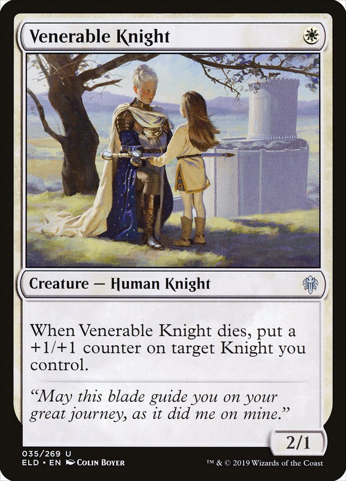 Venerable Knight [Throne of Eldraine] | Cracking-Singles