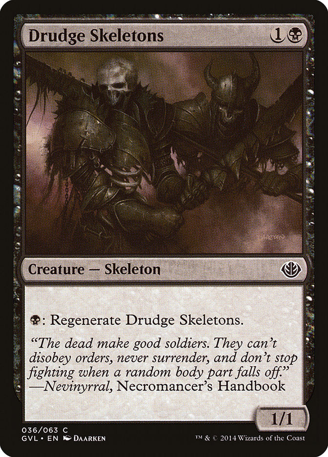 Drudge Skeletons (Garruk vs. Liliana) [Duel Decks Anthology] | Cracking-Singles