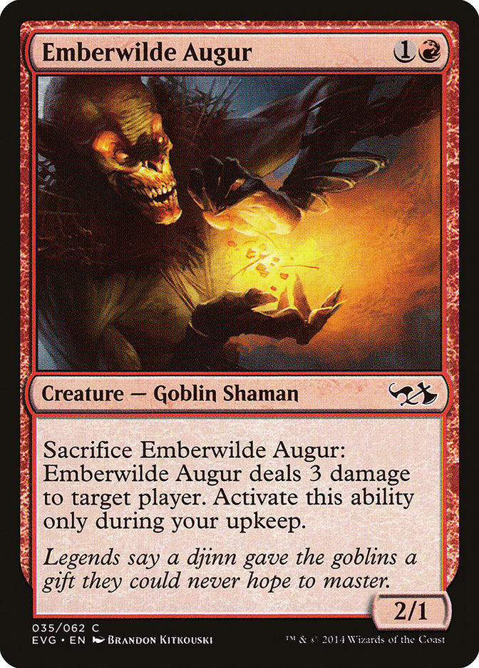 Emberwilde Augur (Elves vs. Goblins) [Duel Decks Anthology] | Cracking-Singles