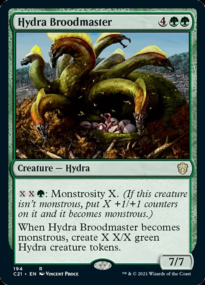 Hydra Broodmaster [Commander 2021] | Cracking-Singles