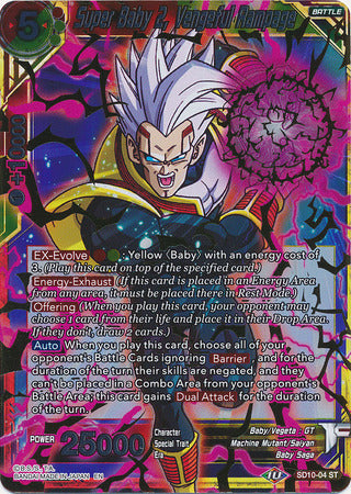 Super Baby 2, Vengeful Rampage (Gold Stamp) (Starter Deck Exclusive) [SD10-04] | Cracking-Singles