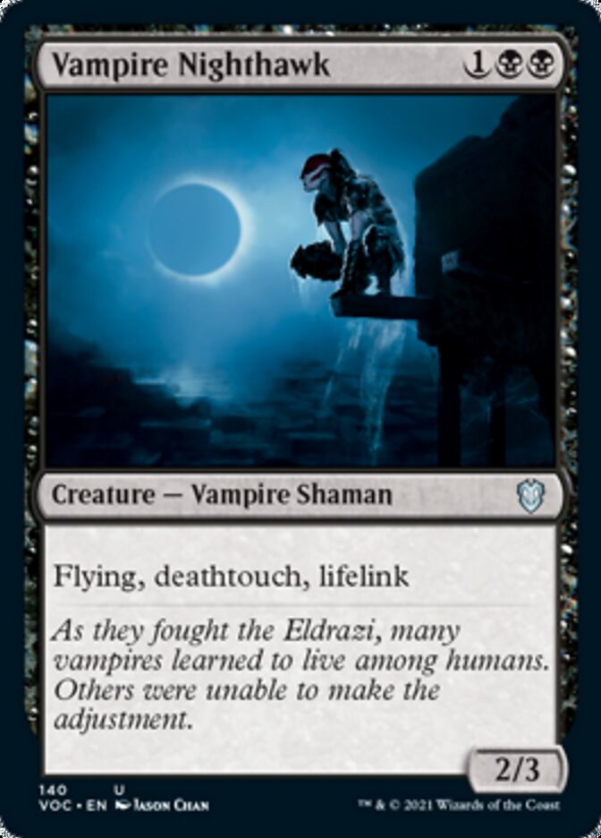 Vampire Nighthawk [Innistrad: Crimson Vow Commander] | Cracking-Singles