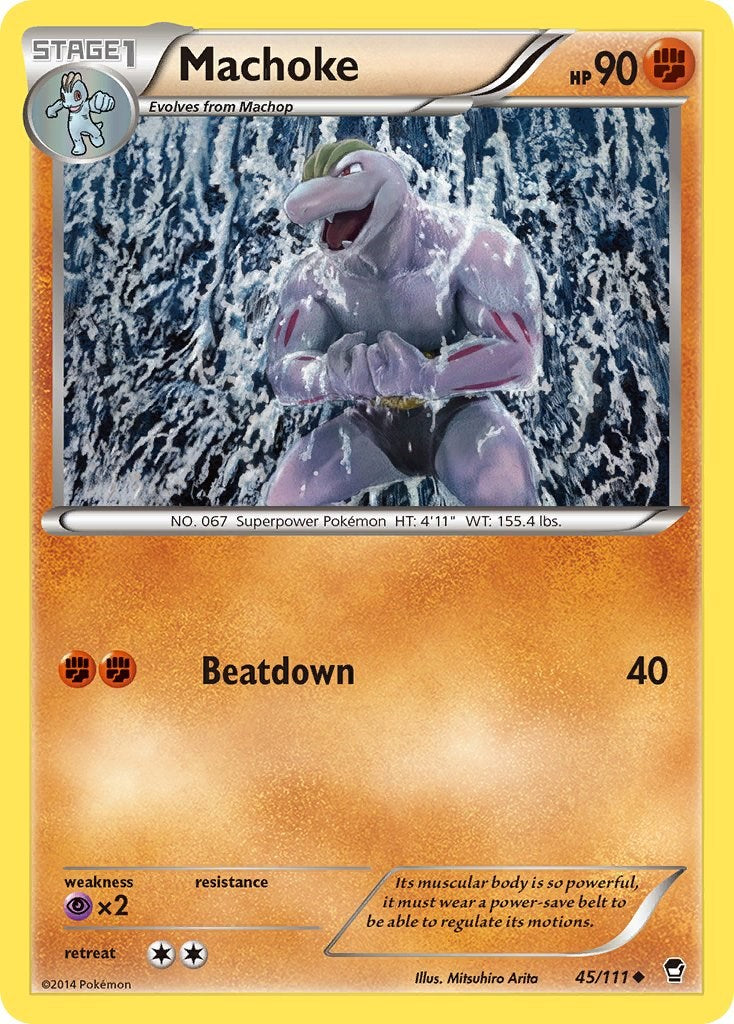 Machoke (45/111) [XY: Furious Fists] | Cracking-Singles