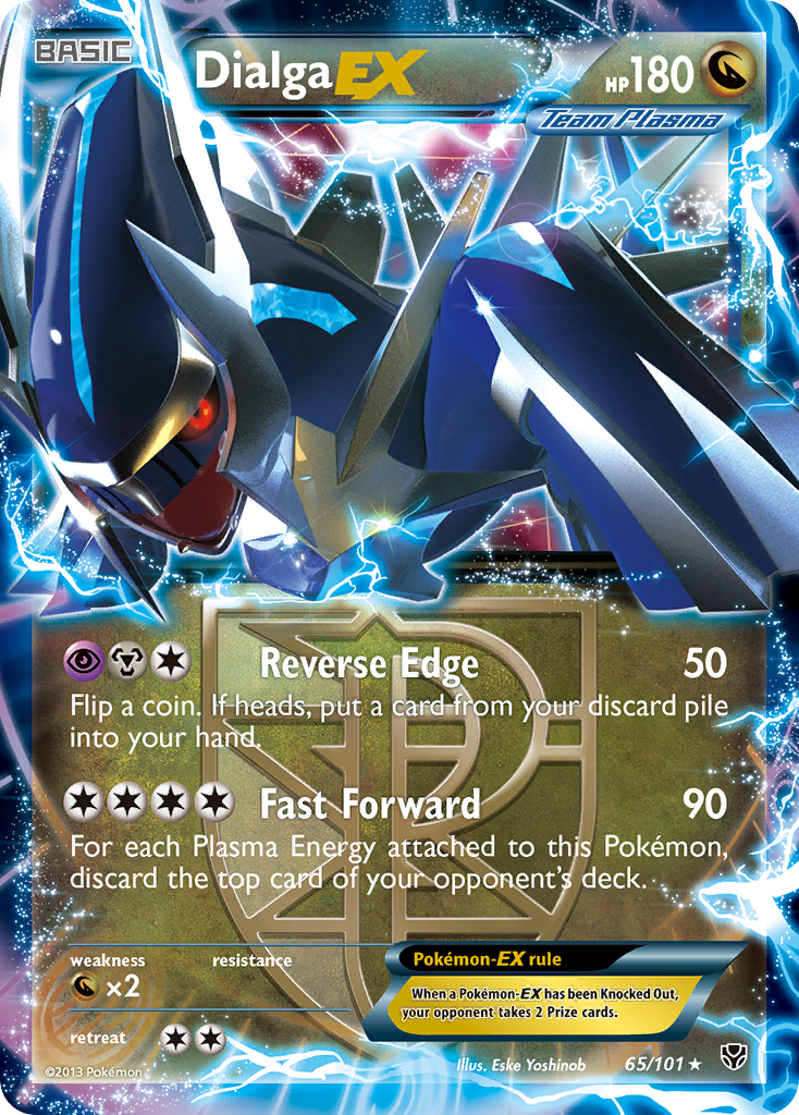 Dialga EX (65/101) [Black & White: Plasma Blast] | Cracking-Singles