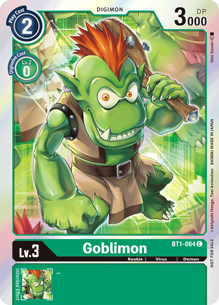 Goblimon [BT1-064] (Event Pack) [Release Special Booster Ver.1.0 Promos] | Cracking-Singles