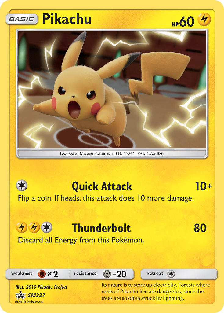 Pikachu (SM227) [Sun & Moon: Black Star Promos] | Cracking-Singles