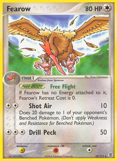 Fearow (24/112) [EX: FireRed & LeafGreen] | Cracking-Singles