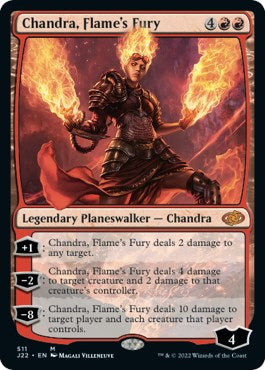 Chandra, Flame's Fury [Jumpstart 2022] | Cracking-Singles