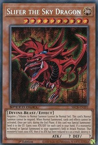 Slifer the Sky Dragon [SBCB-EN201] Secret Rare | Cracking-Singles