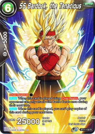 SS Bardock, the Tenacious [BT11-132] | Cracking-Singles