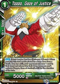 Toppo, Gaze of Justice [BT9-046] | Cracking-Singles