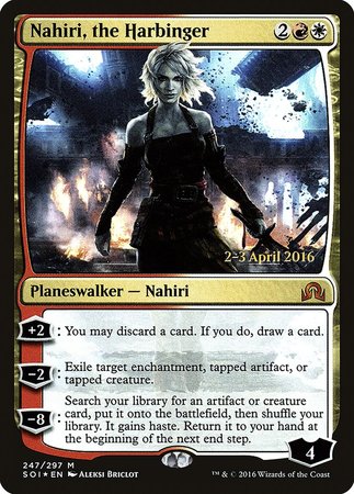 Nahiri, the Harbinger [Shadows over Innistrad Promos] | Cracking-Singles