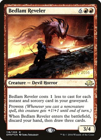 Bedlam Reveler [Eldritch Moon Promos] | Cracking-Singles