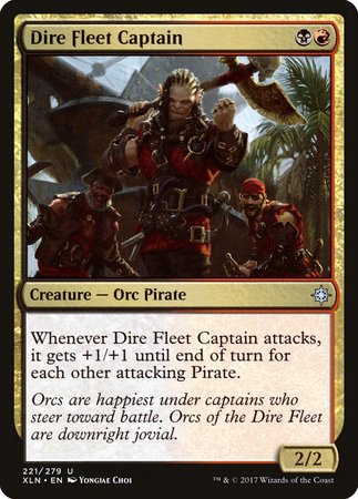 Dire Fleet Captain [Ixalan] | Cracking-Singles