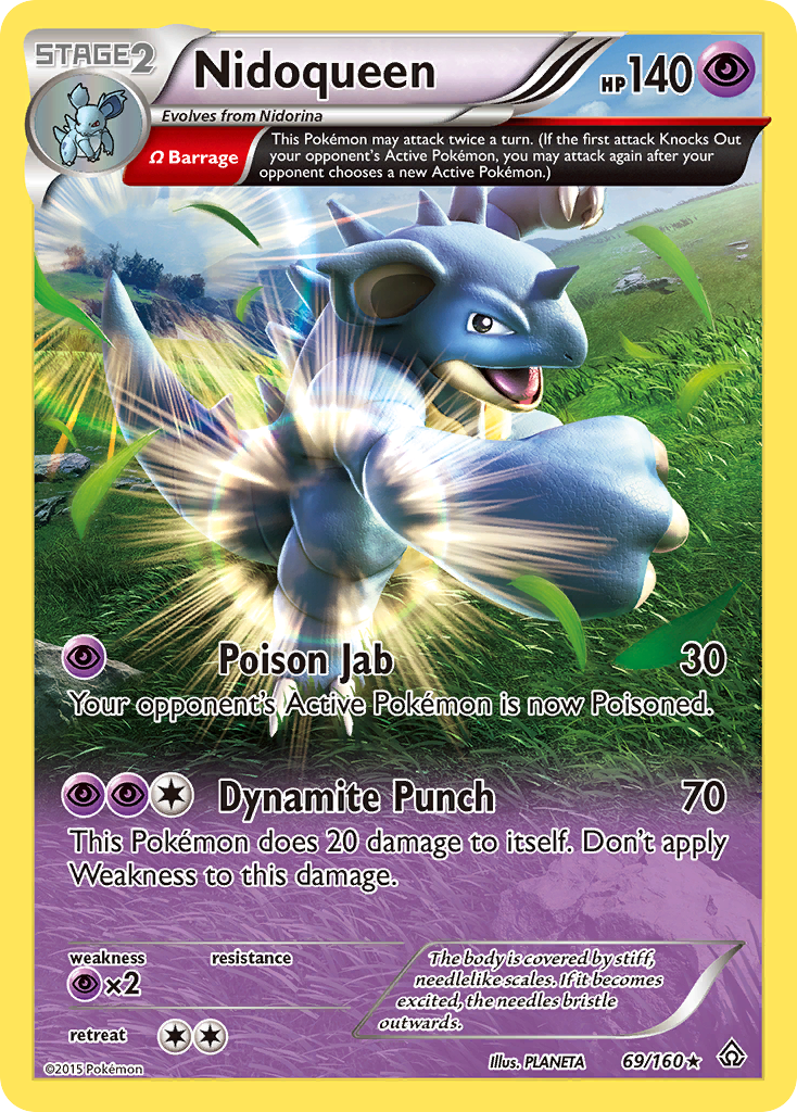 Nidoqueen (69/160) [XY: Primal Clash] | Cracking-Singles