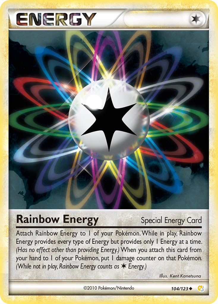 Rainbow Energy (104/123) [HeartGold & SoulSilver: Base Set] | Cracking-Singles