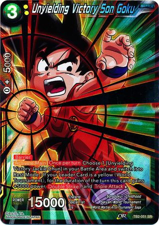 Unyielding Victory Son Goku [TB2-051] | Cracking-Singles