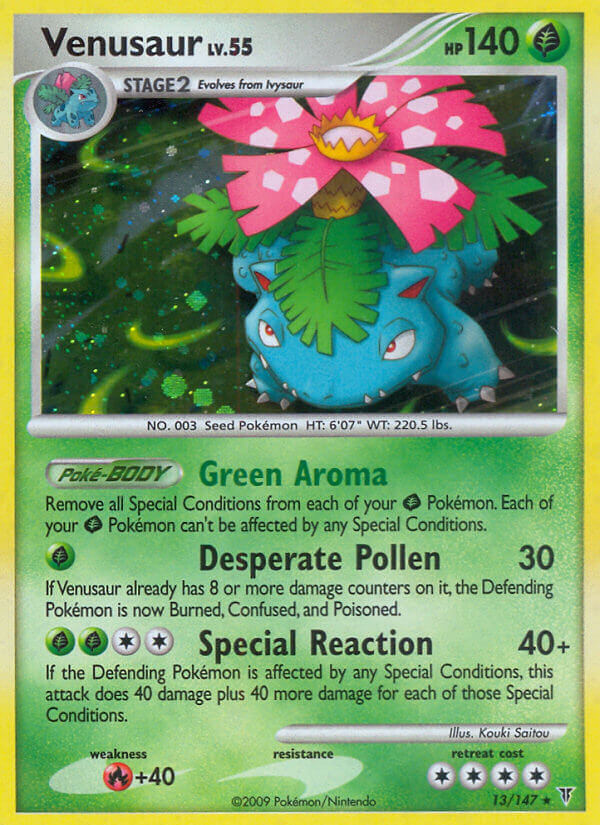 Venusaur (13/147) (Theme Deck Exclusive) [Platinum: Supreme Victors] | Cracking-Singles