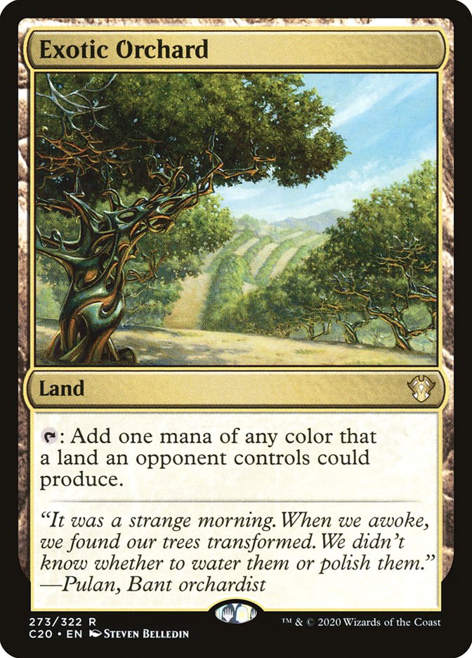 Exotic Orchard [Commander 2020] | Cracking-Singles