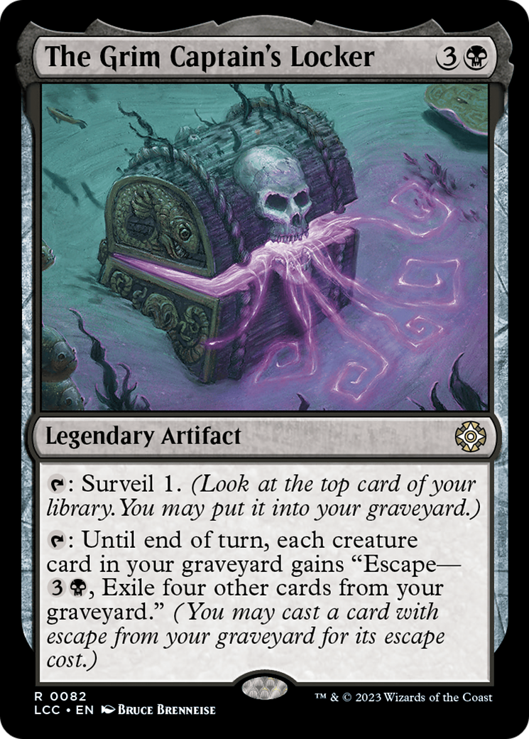 The Grim Captain's Locker [The Lost Caverns of Ixalan Commander] | Cracking-Singles