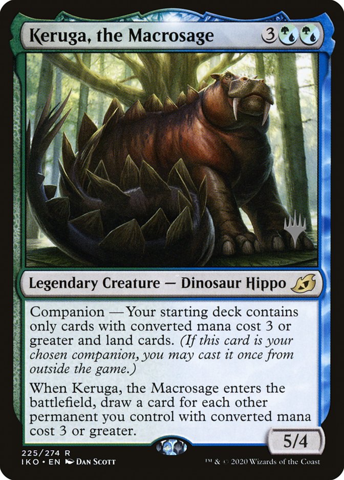 Keruga, the Macrosage (Promo Pack) [Ikoria: Lair of Behemoths Promos] | Cracking-Singles