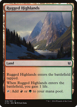 Rugged Highlands [Commander 2016] | Cracking-Singles