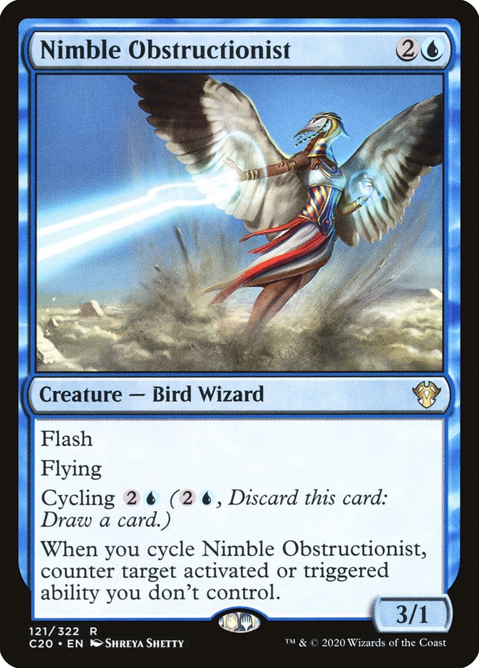 Nimble Obstructionist [Commander 2020] | Cracking-Singles