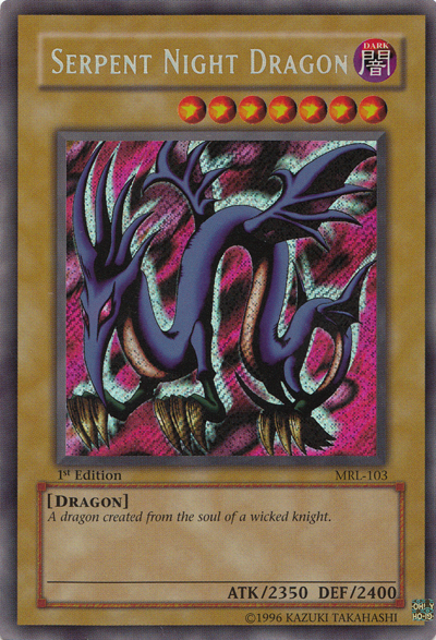 Serpent Night Dragon [MRL-103] Secret Rare | Cracking-Singles