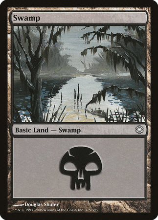 Swamp (375) [Coldsnap Theme Decks] | Cracking-Singles