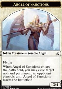 Angel of Sanctions // Drake Token [Amonkhet Tokens] | Cracking-Singles