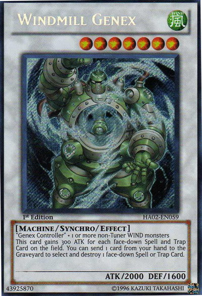 Windmill Genex [HA02-EN059] Secret Rare | Cracking-Singles