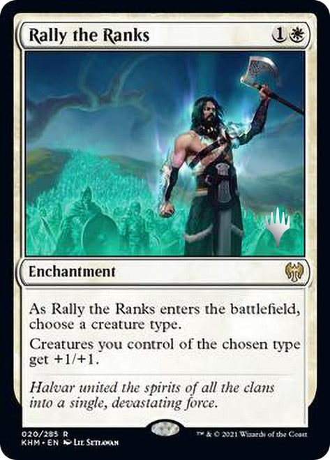 Rally the Ranks [Kaldheim Promo Pack] | Cracking-Singles