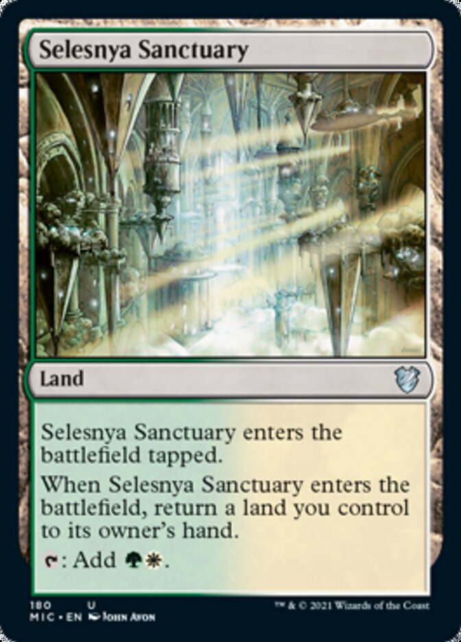 Selesnya Sanctuary [Innistrad: Midnight Hunt Commander] | Cracking-Singles