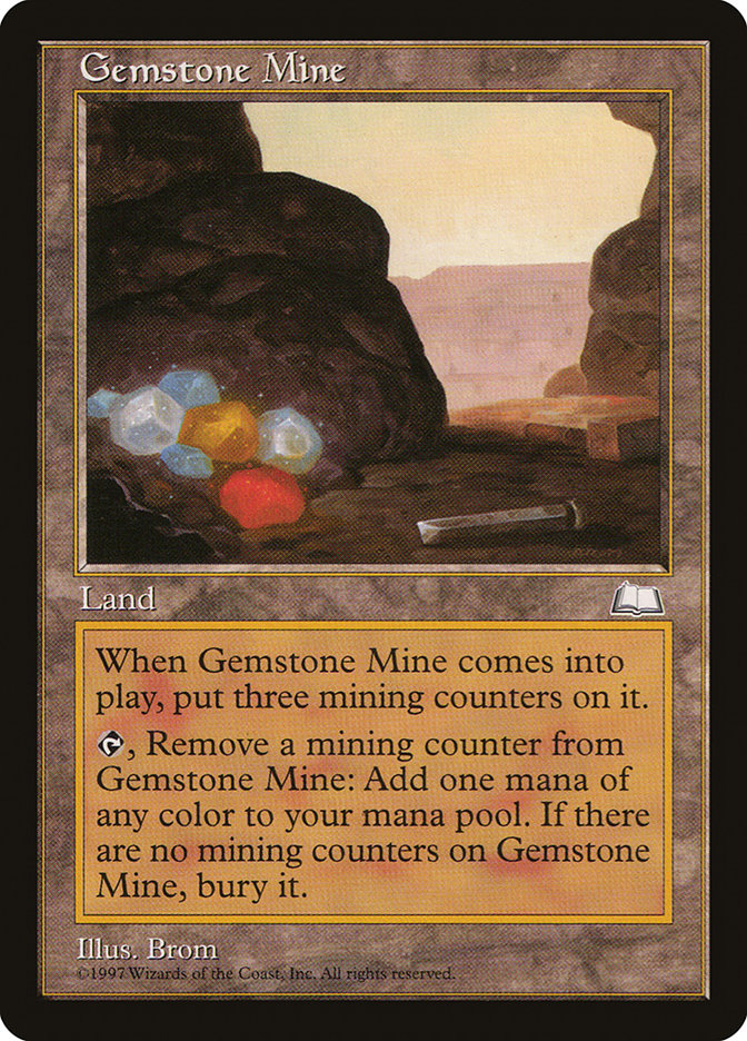 Gemstone Mine [Weatherlight] | Cracking-Singles